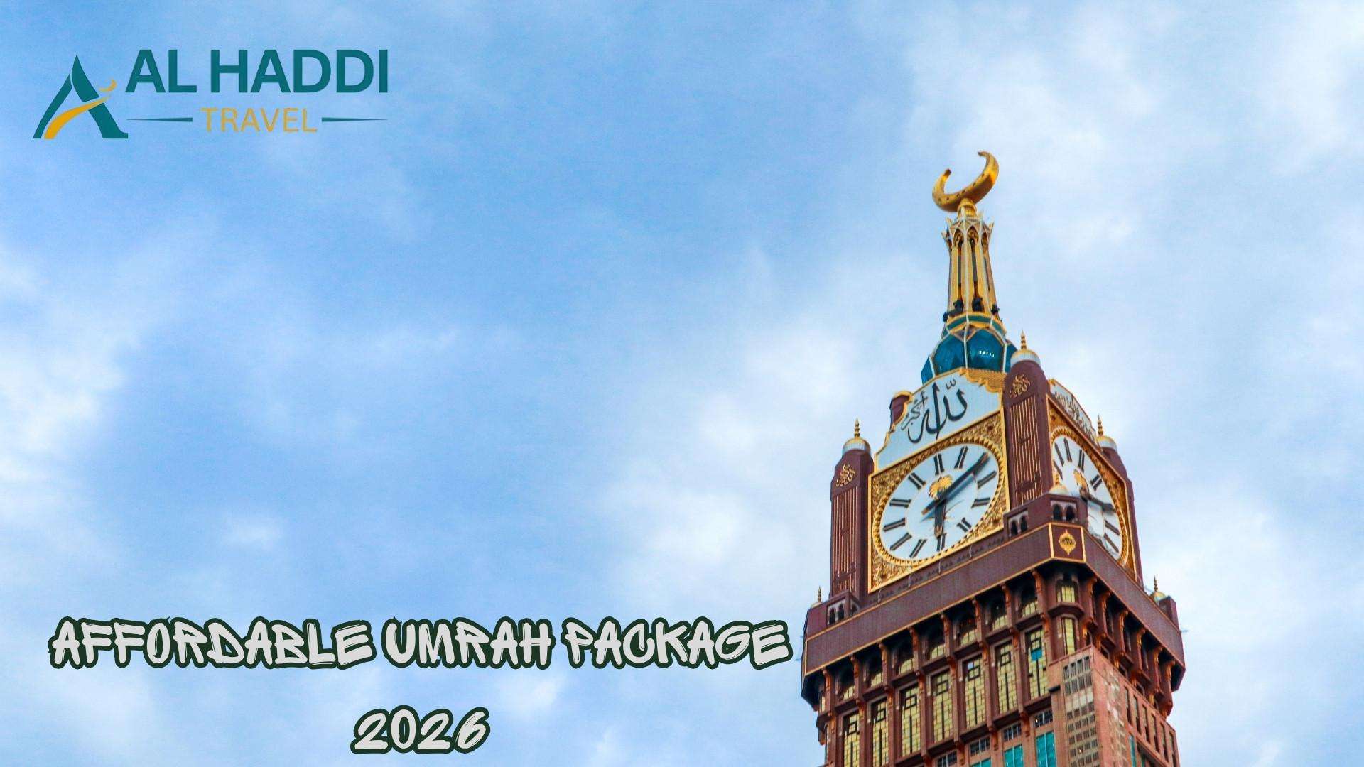Affordable Umrah Package 2026